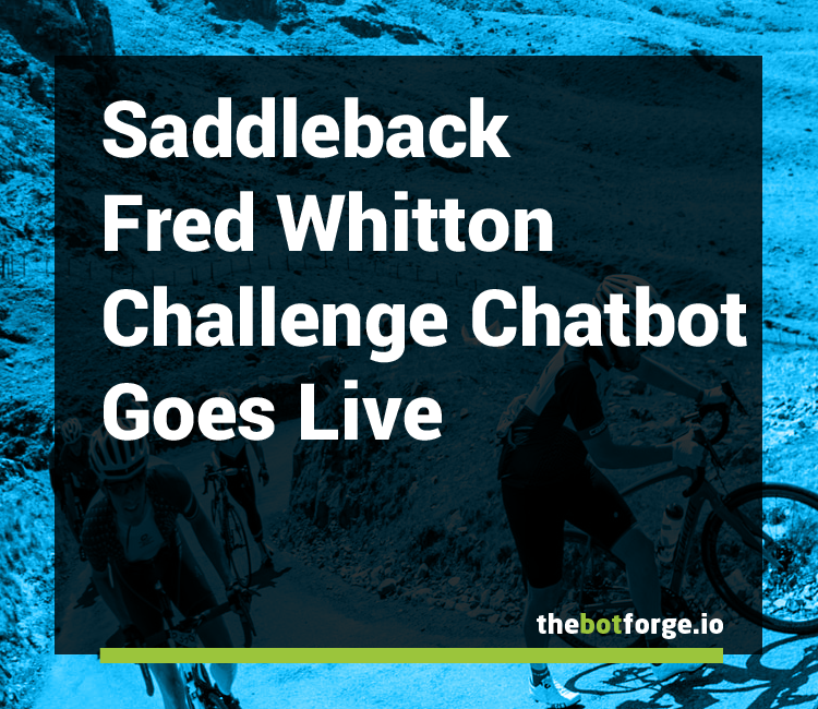 Fred Whitton Challenge Chatbot Goes Live