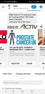 screen2 Sports events chatbot