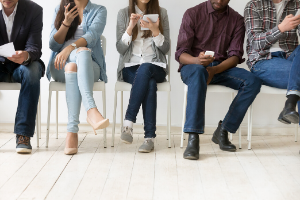 customers_queuing Chatbot to speed customer support