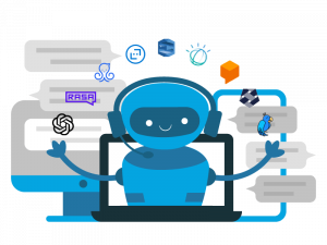 illustration of chatbot platforms